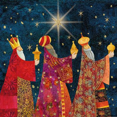 Three Kings - Personalised Christmas Cards